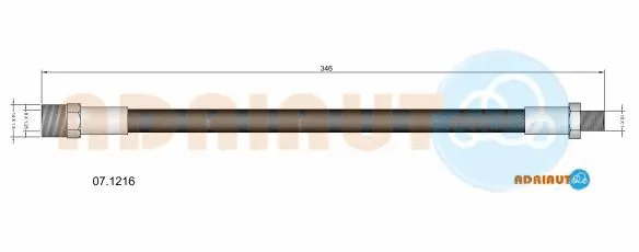 Flexible de frein ADRIAUTO 07.1216