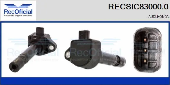 Bobine d'allumage RECOFICIAL RECSIC83000.0