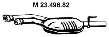 Silencieux avant VEGAZ GmbH MS-296EBER