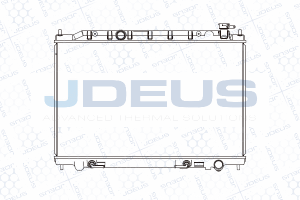 Radiateur, refroidissement du moteur JDEUS M-0190930
