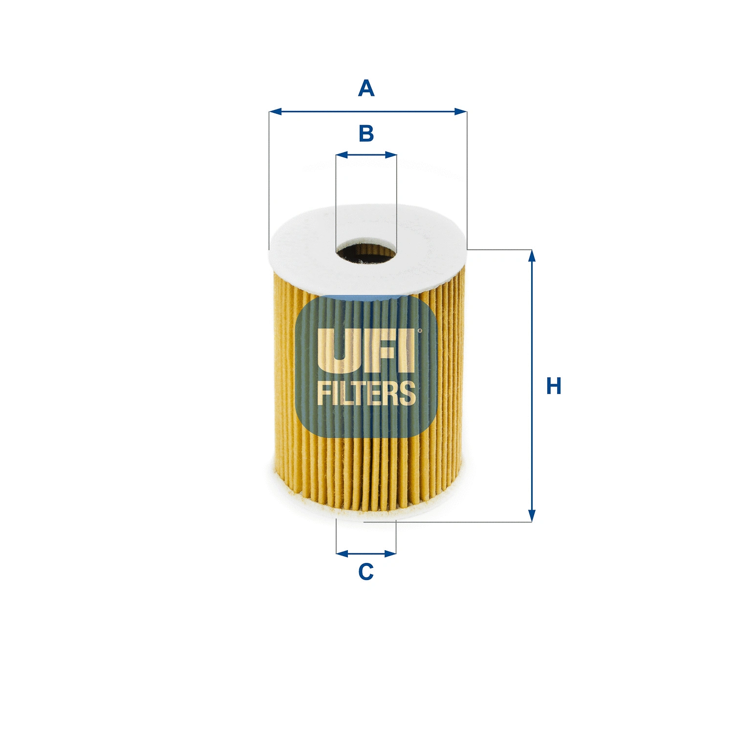 Filtre à huile UFI 25.091.00