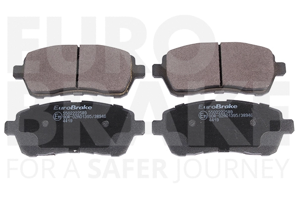 Kit de plaquettes de frein, frein à disque EUROBRAKE 5502222589