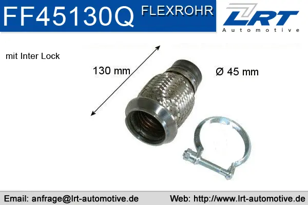 Tube de réparation, catalyseur LRT FF45130Q