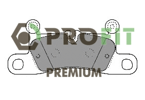 Kit de plaquettes de frein, frein à disque PROFIT 5005-4424