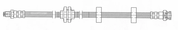 Flexible de frein CEF 511992