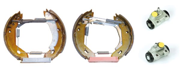 Jeu de mâchoires de frein TECDRIVE TKF0020