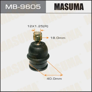 Rotule de suspension MASUMA MB-9605