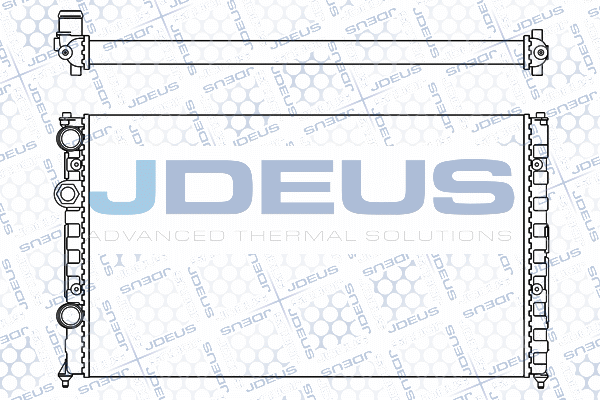 Radiateur, refroidissement du moteur JDEUS M-025018A