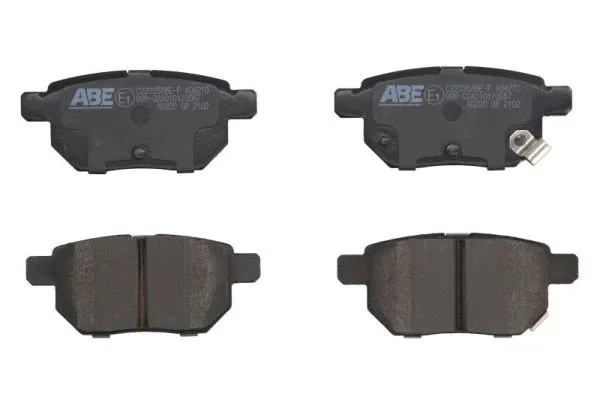 Kit de plaquettes de frein, frein à disque ABE C22035ABE-P