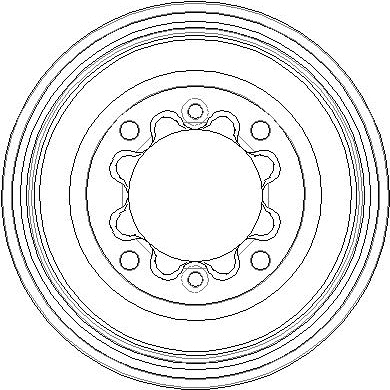 Tambour de frein National NDR022