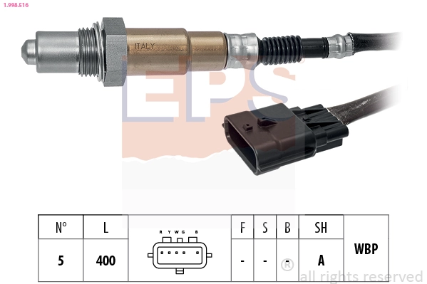 Sonde lambda EPS 1.998.516