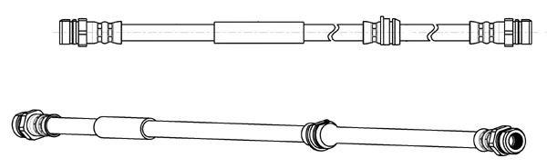 Flexible de frein CEF 512976