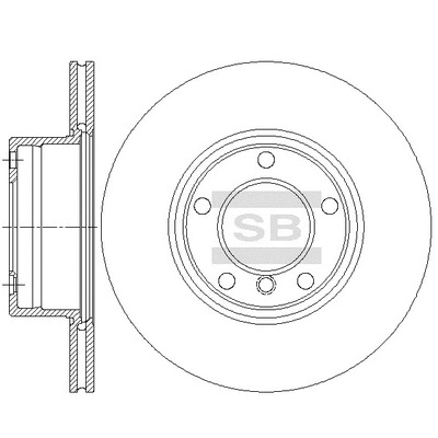 Disque de frein Hi-Q SD5203