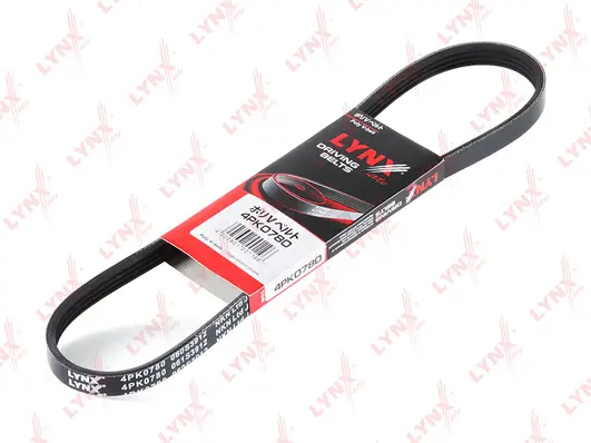 Courroie trapézoïdale à nervures LYNXAUTO 4PK0780