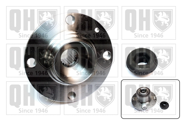 Kit de roulements de roue QUINTON HAZELL QWB1364
