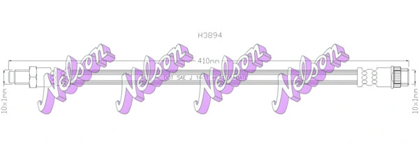Flexible de frein KAWE H3894