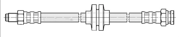 Flexible de frein CEF 511666