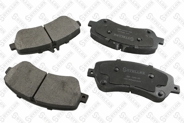 Kit de plaquettes de frein, frein à disque STELLOX 000 330B-SX