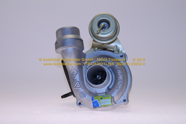 Turbocompresseur, suralimentation SCHLÜTTER TURBOLADER 172-11820