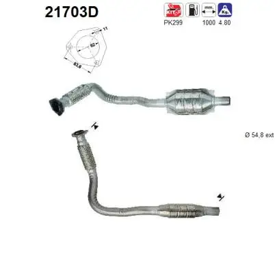 Catalyseur AS 21703D