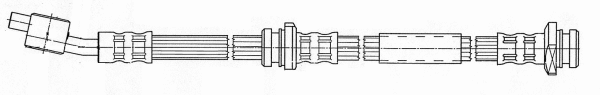 Flexible de frein CEF 512098