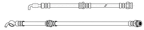 Flexible de frein CEF 512421