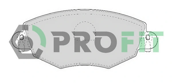 Kit de plaquettes de frein, frein à disque PROFIT 5000-1425 C
