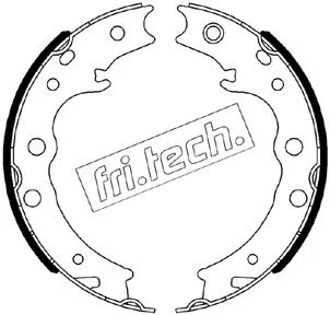Jeu de mâchoires de frein, frein de stationnement fri.tech. 1110.344