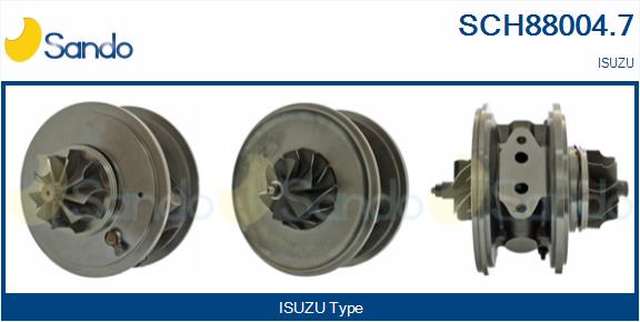 Groupe carter, turbocompresseur SANDO SCH88004.7