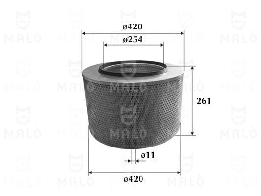 Filtre à air AKRON-MALÒ 1500174