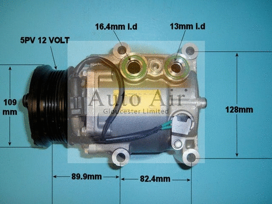 Compresseur, climatisation AUTO AIR GLOUCESTER 14-1181