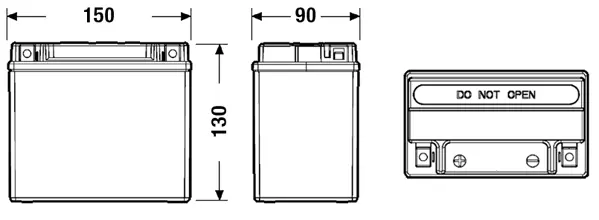 Batterie de démarrage CENTRA CK111