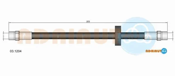 Flexible de frein ADRIAUTO 03.1204