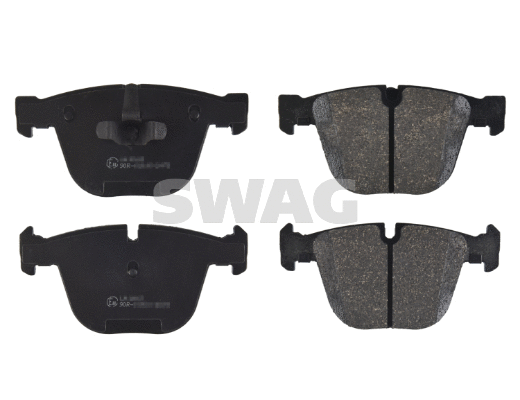 Kit de plaquettes de frein, frein à disque SWAG 20 91 6804