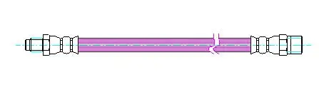 Flexible de frein Technika 41261