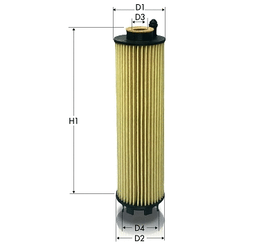 Filtre à huile TECNECO FILTERS OL2179E