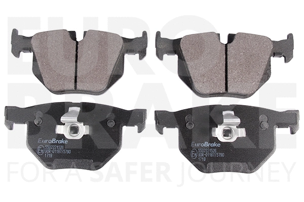 Kit de plaquettes de frein, frein à disque EUROBRAKE 5502221526