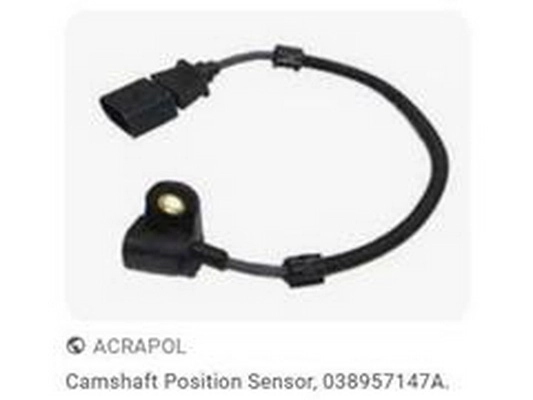 Capteur, position d'arbre à cames ZPY 038957147A