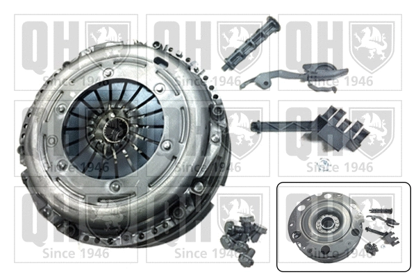 Volant moteur QUINTON HAZELL QDF209K
