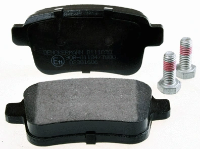 Kit de plaquettes de frein, frein à disque DENCKERMANN B111020
