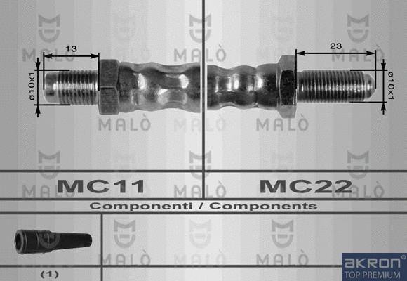 Flexible de frein AKRON-MALÒ 8205