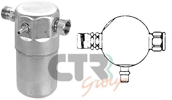 Filtre déshydratant, climatisation CTR 1211450