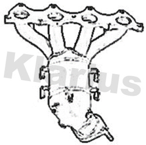 Filtre à particules / à suie, échappement KLARIUS 324031