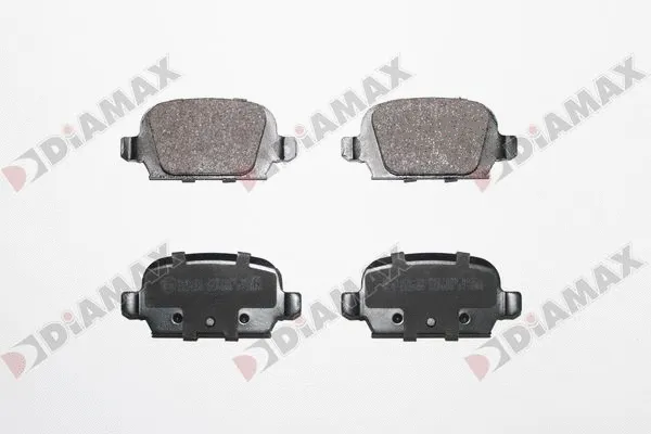 Kit de plaquettes de frein, frein à disque DIAMAX N09974