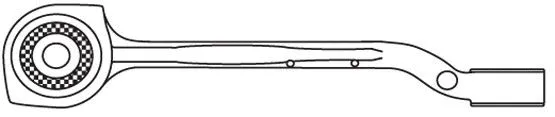 Bras de liaison, suspension de roue FRAP F4073