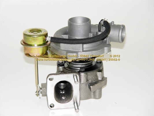 Turbocompresseur, suralimentation SCHLÜTTER TURBOLADER 172-03470
