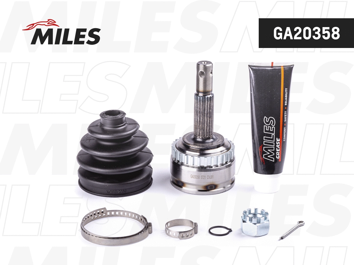 Jeu de joints, arbre de transmission MILES GA20358