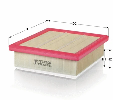 Filtre à air TECNECO FILTERS AR21002PMS