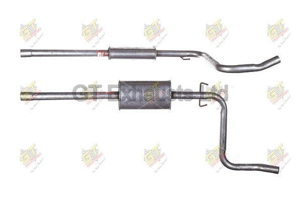 Silencieux central GT Exhausts GVO141