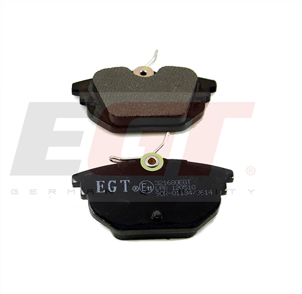 Kit de plaquettes de frein, frein à disque EGT 321680EGT